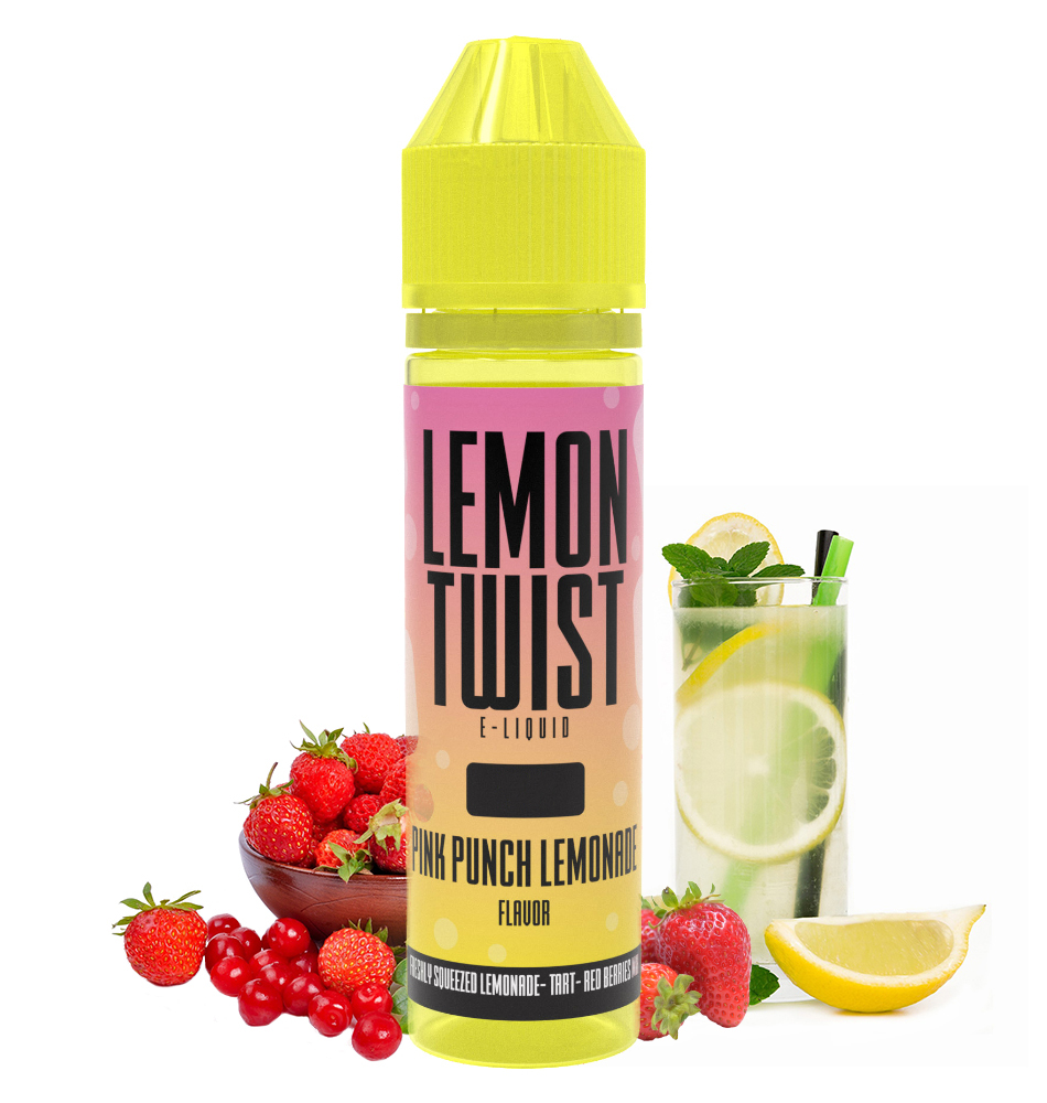 Twist E-Liquids Pink Punch Lemonade 20ml Flavorshots